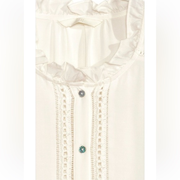 Shirt with Eyelet Embroidery - Picture 2 of 4